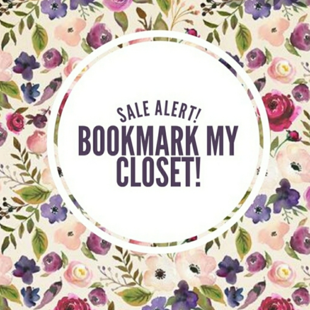 Bookmark My Closet For Sale Notifications!